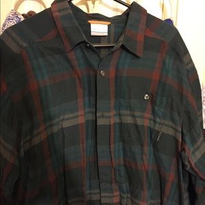 Columbia light flannel shirt